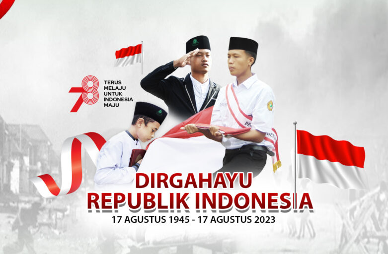 Upacara HUT RI Ke-78 di Pondok Pesantren Ar-Raudhah Sumenep